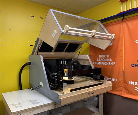 Top Full Cover Protection CNC Router Machine .